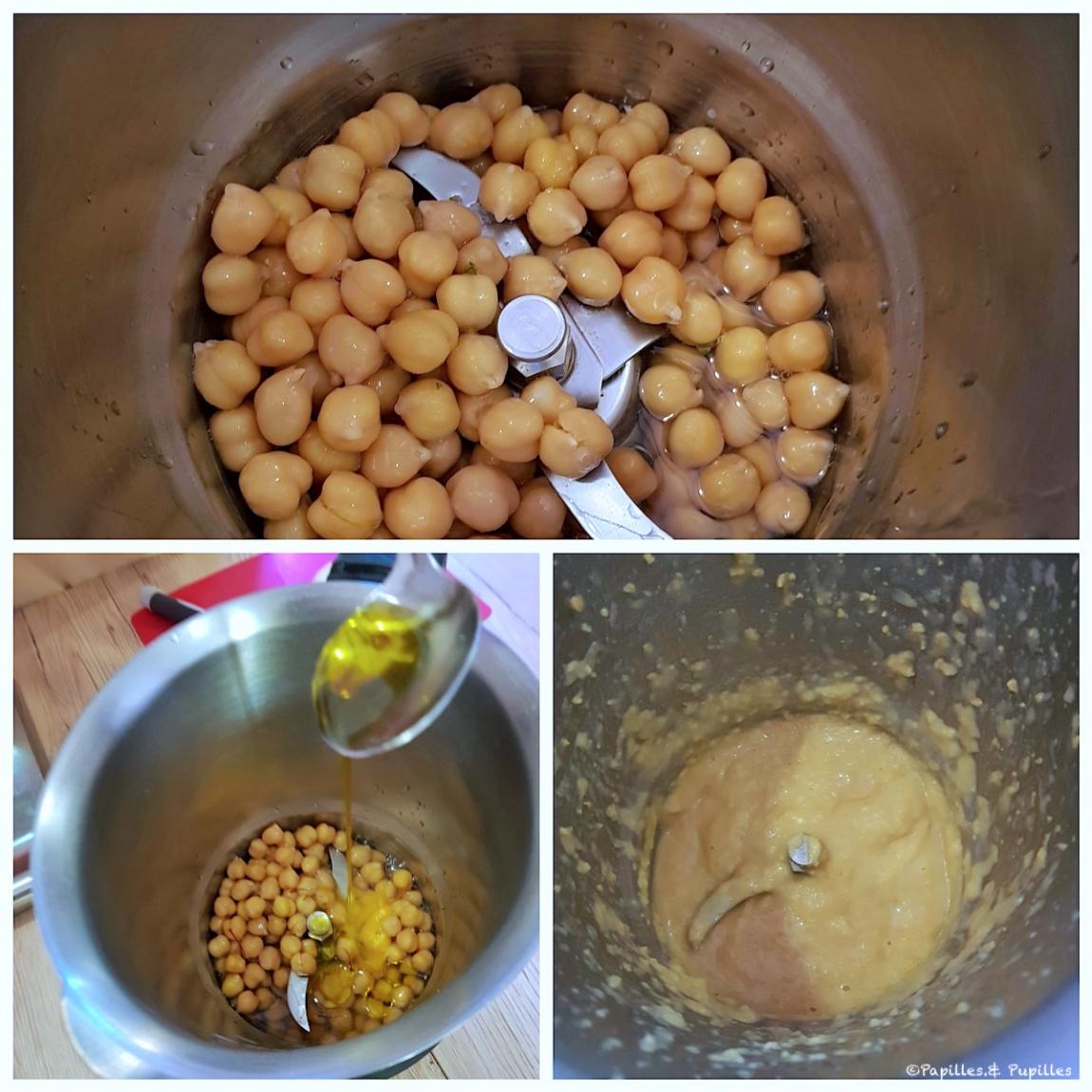Recette flans pois chiche